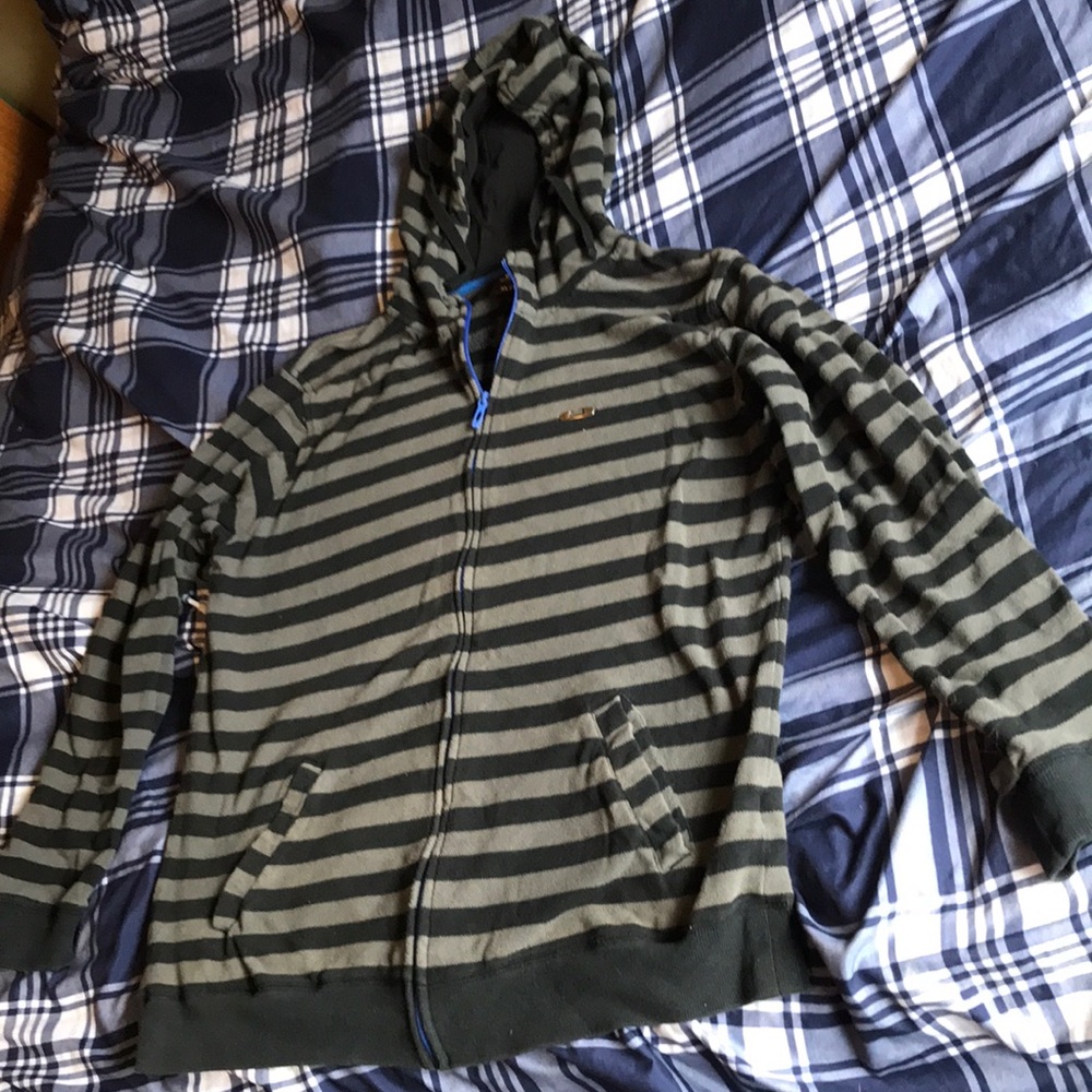 Oakley zip up sweatshirt